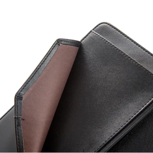 Miniatura 8 de Libreta rosa para mesera, libro para camarera, lindos libros para meseros con bolsillo con cierre, organizador de libros para meseras, talonario
