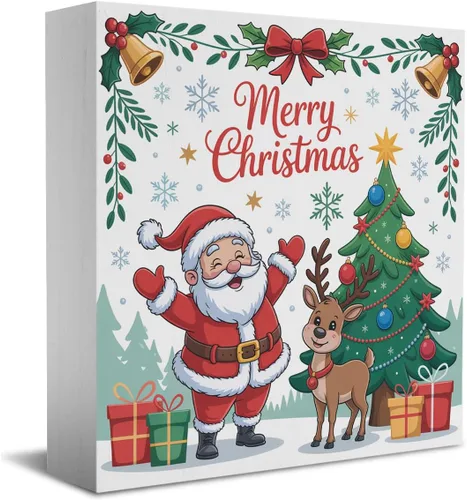 Miniatura 11 de HEYBIG - Regalos de Navidad, ten una Feliz Navidad para mujeres, hermana, hija, para amigos, mejores colegas, regalos para el hogar, baño, oficina