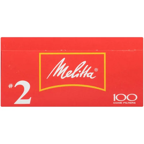 Miniatura 3 de Melitta Filtros de café de cono #2, blanco, 100