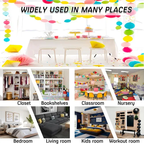 Miniatura 8 de THOOO Rainbow Blackout 2 paneles 52"x72