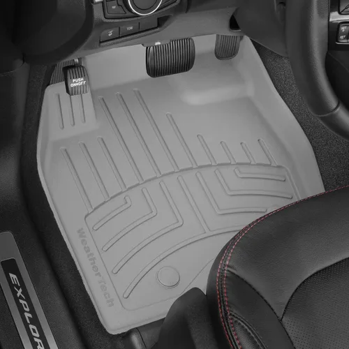 Miniatura 2 de Weathertech FloorLiner HP Alfombrillas de suelo personalizadas para Jeep Grand Cherokee 4xe - 1ª y 2ª fila (4416961-4417822IM), negro