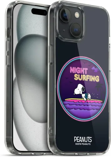 Miniatura 19 de Head Case Designs Peanuts Tropical Surf Snoopy Aloha Disco Gel Funda con licencia oficial [protección de grado militar] compatible con Apple iPhone