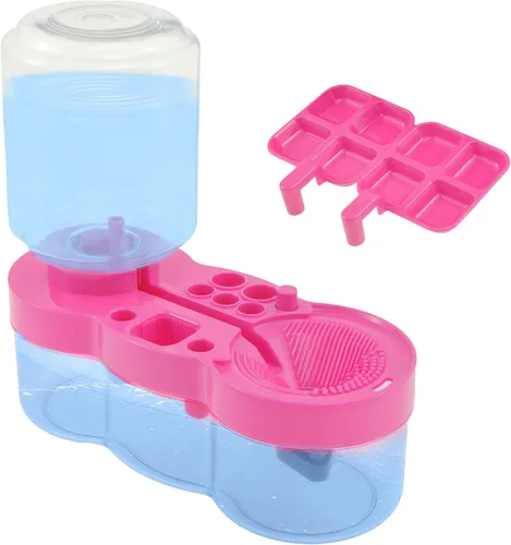 Limpiador de pinceles de pintura mejorado con bandeja de pintura, herramienta de limpieza de pincel de circulación de agua, suministros de pintura