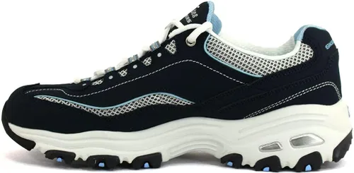 Miniatura 6 de Skechers D'Lites-Life Saver - Tenis de espuma viscoelástica con cordones para mujer