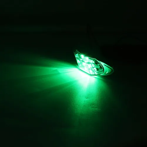 Miniatura 2 de Luz LED de marcador lateral para camión, 6 LED, lámpara de marcador de liquidación para camión resistente, remolque, caravana, cabina, barco