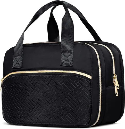 Miniatura 9 de Fasrom Bolsa de extractor de leche portátil con enfriador y bolsa de hielo compatible con bombas Momcozy Medela y Elvie, funda de transporte de Negro
