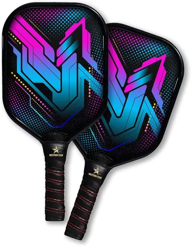 Paletas de pickleball - Aprobado por USAPA - Diseño ligero y ergonómico - Paquete de 8 - Entrenamiento y rendimiento - Juegos al aire libre