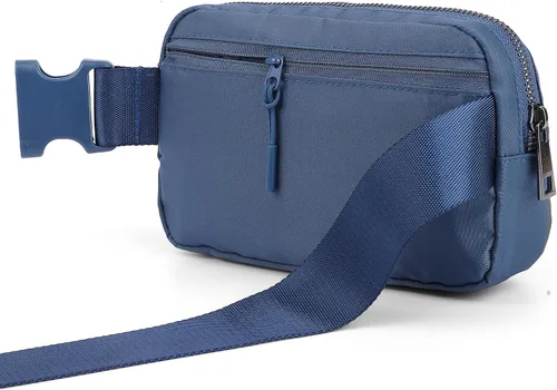 Miniatura 2 de ZPN Mini riñonera cruzada para mujer y hombre, Azul