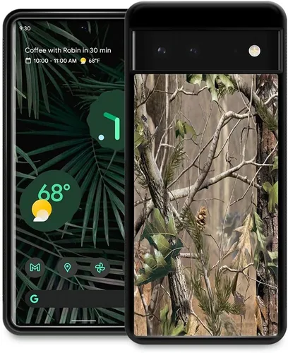 Miniatura 24 de ZHEGAILIAN Funda compatible con Google Pixel 7, diseño de esqueleto de encaje gótico victoriano, diseño de esqueleto de silicona suave, TPU