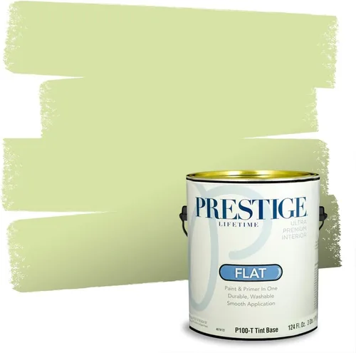 Miniatura 46 de PRESTIGE Pinturas Pintura interior e imprimación en uno, 1 galón, cáscara de huevo, aventura