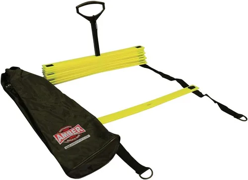 Miniatura 2 de Escalera de entrenamiento de velocidad y agilidad para entrenamiento de alta intensidad en boxeo, fútbol, fútbol, lacrosse y hockey sobre hielo