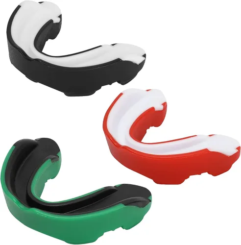 Miniatura 2 de Number-one Paquete de 3 protectores bucales suaves, protectores bucales deportivos profesionales para boxeo, jujitsu, artes marciales mixtas