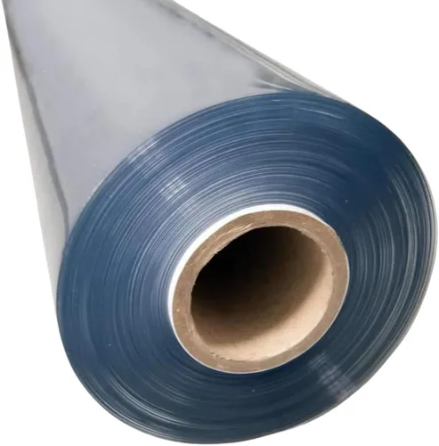 Metro Screenworks Rollo de vinilo transparente (parcial) – Hoja de vinilo de grado marino calibre 20 – 72 pulgadas x 8 yardas – Lámina de plástico