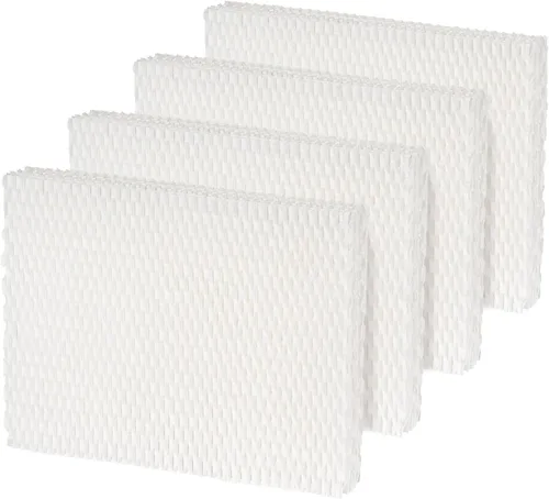 ANTOBLE Paquete de 4 filtros de repuesto de mecha para humidificador MD1-0034 compatibles con humidificadores evaporativos Vornado EVAP2, EVAP40,