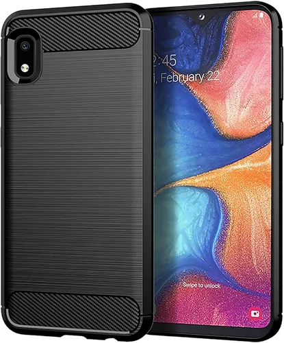 Miniatura 76 de Funda EUAGVQY para Samsung A70 Galaxy A70, Funda de Fibra de Carbono de TPU Blanda Antideslizante Duradera y Ligera, Funda Protectora para Samsung