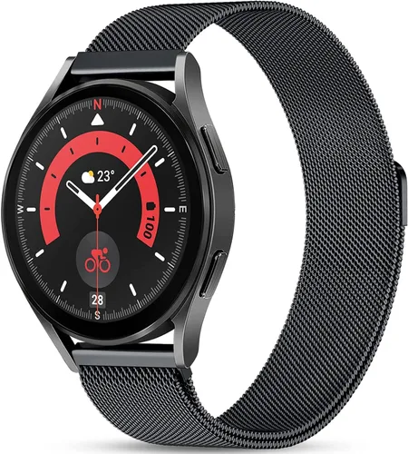 JKD Banda Magnética de Metal Compatible con Samsung Galaxy Watch 7 Banda, Galaxy Watch 6 5 4 FE 40mm 44mm/5 Pro 45mm/Watch 6 4 Classic/Active 2,