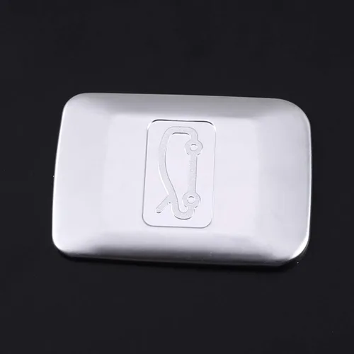 Miniatura 4 de YIWANG Cubierta de panel de interruptor de capó cromada ABS para Land Rover Range Rover Evoque L551 2019 2020 accesorio