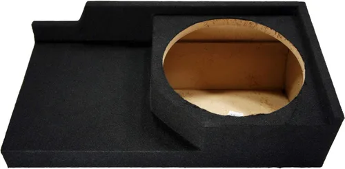 Miniatura 3 de American Sound Connection Alpine Type S - Paquete compatible con Chevy CK Silverado Ext Truck S-W12D4 1988-98 Single 12" Loaded Sub Box Enclosure