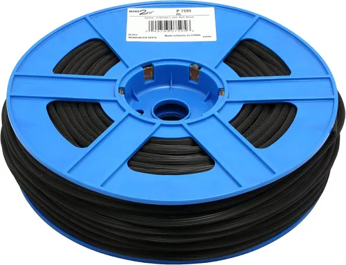 Miniatura 11 de Prime-Line P 7551 - Estriado de vinilo para retenedor de pantalla, 0.12 pulgadas, redondo, negro, 250 pies (1 rollo)