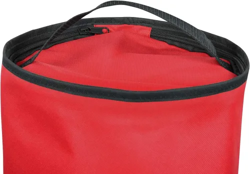 Miniatura 7 de Bolsa de almacenamiento de papel de regalo, organizador de papel de regalo debajo de la cama para almacenar múltiples rollos de papel de regalo, Rojo