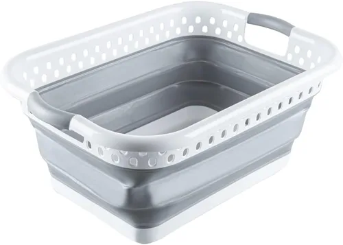 Miniatura 2 de Restaurantware - Contenedor plegable de 20.8 x 15.4 x 8.7 pulgadas, 1 contenedor de almacenamiento duradero - Asas integradas, organizador