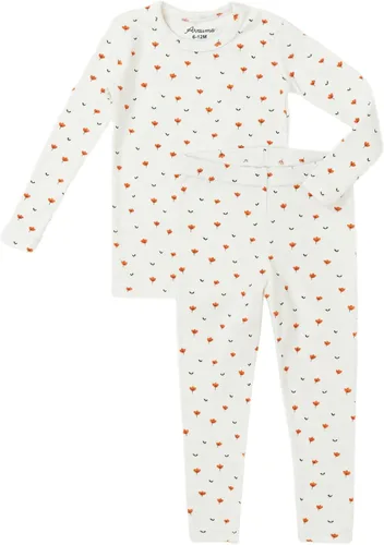 Miniatura 169 de AVAUMA Conjunto de pijama de algodón para bebés y niñas de 6 meses a 7 años