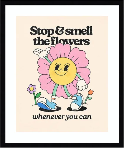 Miniatura 17 de Amanti Art Framed Wall Art Print 24x20 Retro Cartoon Character I by Victoria Barnes, Humor Wall Art, Whimsical Decor, Small Poster Painting Artwork
