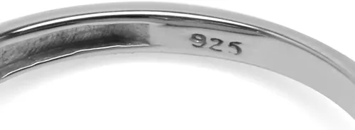 Miniatura 4 de Silvershake Anillo de plata de ley 925 con piedra natal ovalada de 7x5MM con nudo de trinidad celta triquetra
