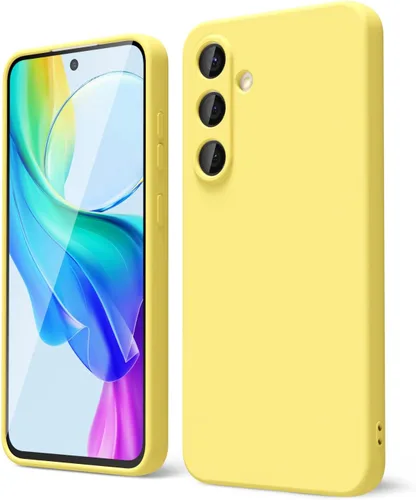 Miniatura 445 de oakxco Funda para teléfono Samsung Galaxy S21 Ultra con agarre de silicona líquida, bonita funda delgada y delgada de goma suave de TPU lisa