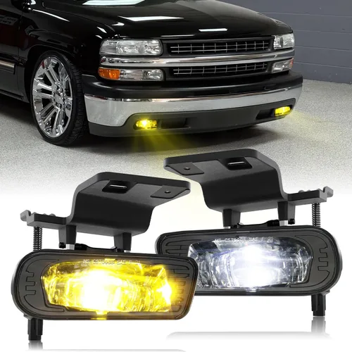 Miniatura 10 de Ensamble de luces antiniebla LED Reemplazo Compatible con 2001-2006 Chevy Tahoe Z71 y Suburban Z71 1500, 1994-2003 Pontiac Grand Prix, 2000-2005