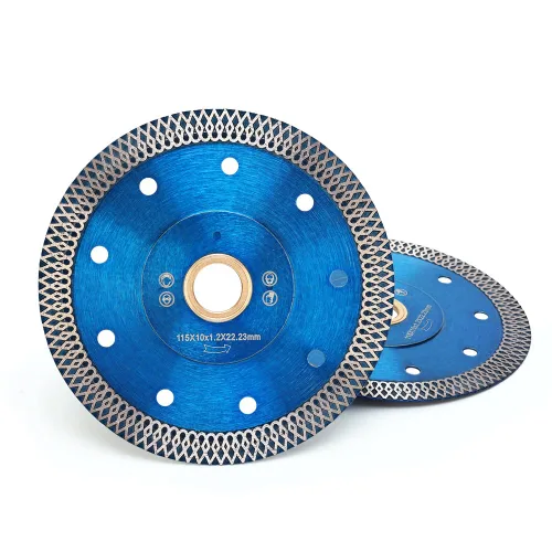 Miniatura 10 de 2 unids/lote 4 pulgadas Super Thin Diamond Saw Blades Porcelana Azulejos de corte para granito mármol azulejos de cerámica