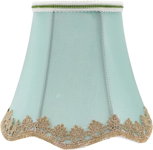 Miniatura 11 de Baluue Lámpara de tela para lámpara de araña, accesorios pequeños de tela rústica de 4.7 pulgadas, cubierta para lámparas de pie de pared de mesa