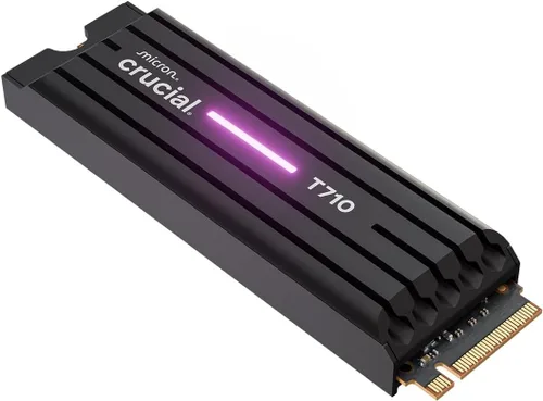 Miniatura 7 de Crucial T705 PCIe Gen5 NVMe SSD de 1 TB, hasta 13,600 MB/s, TLC NAND, compatible con Intel y Ryzen, para juegos intensivos y almacenamiento de alta