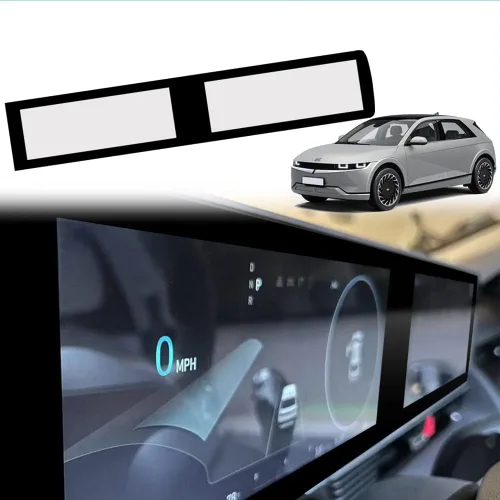 Miniatura 8 de BestEvMod para Accesorios Protector de Bisel de Pantalla Ioniq5, Bisel de Pantalla Táctil de Navegación Compatible con Accesorios Hyundai Ioniq 5
