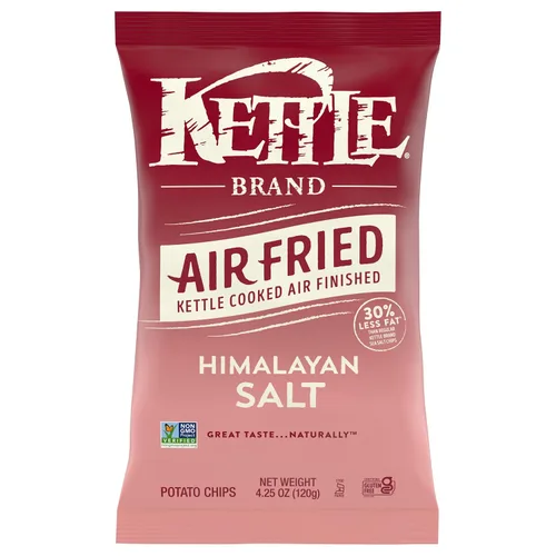 Miniatura 30 de Kettle Brand Papas Fritas, Backyard Barbeque Kettle Chips, Bolsa de Aperitivos, 1.5 Oz