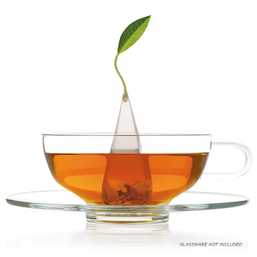 Miniatura 8 de Tea Forte Paradis Juego de regalo de té premium de 3 piezas con taza de café amarilla de mango, bandeja de té y 10 bolsas de infusor de té