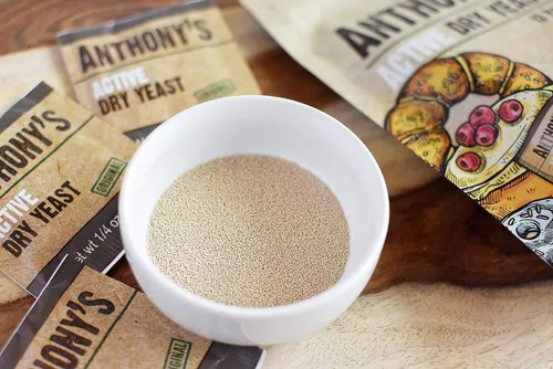 Miniatura 4 de Paquetes de levadura seca activa de Anthony, contiene 42 paquetes individuales, sin gluten