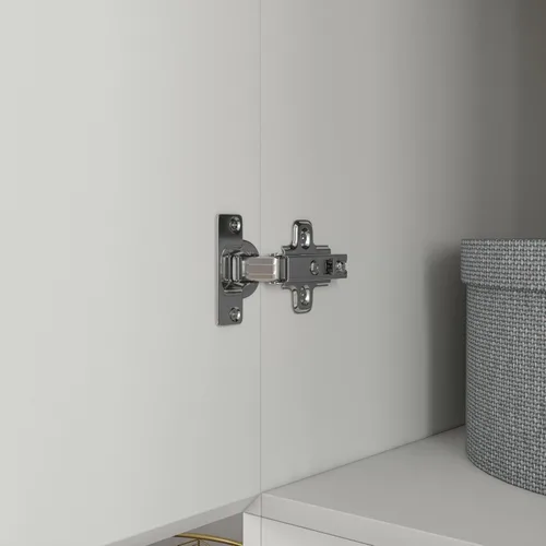 Miniatura 7 de Bobve Armario Ropero Closet de 78.74 pulgadas con 2 Puertas y 2 Cajones, Armario de Dormitorio con Barra para Colgar, Gabinete de Almacenamiento