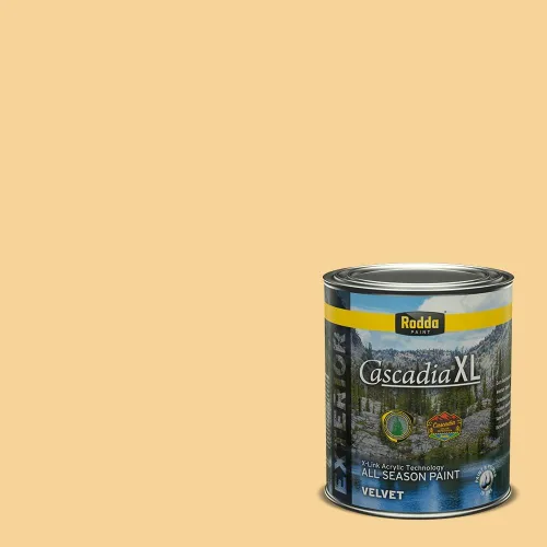 Miniatura 203 de Rodda Paint CASCADIA XL Pintura e imprimación satinada exterior en uno, cuarto de galón, otoño niño