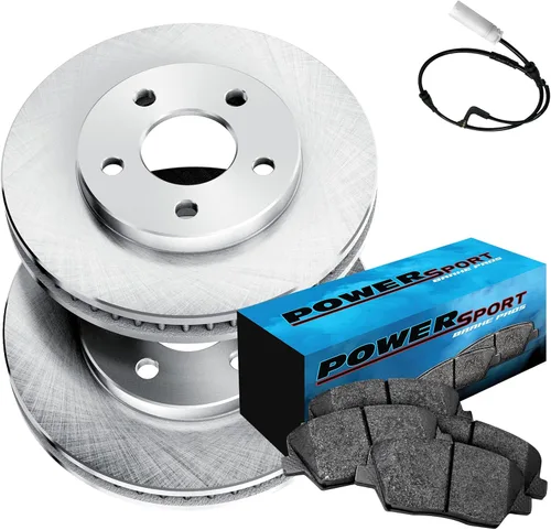 Miniatura 9 de BRAKELABS POWERSPORT Kit de frenos traseros y rotores Pastillas de freno traseras Rotores y pastillas de freno, pastillas y rotores de freno