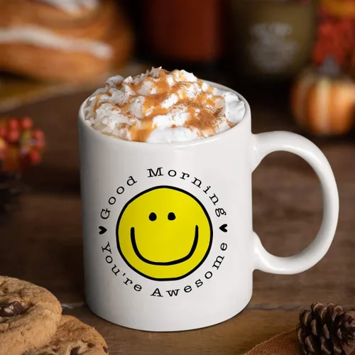 Miniatura 2 de Taza de cumpleaños con frase inspiradora con texto en inglés "You are Awesome Birthday", regalos para mujeres y hombres, regalos de agradecimiento