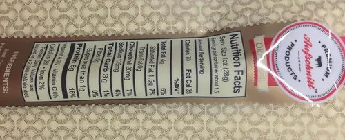 Miniatura 3 de Aufschnitt Palito de carne de res y pollo original sin gluten, 1.5 onzas, paquete de 1.