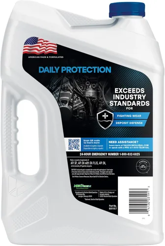 Miniatura 2 de Aceite de motor Valvoline Daily Protection 10W-40, mezcla sintética, 5 cuartos de galón