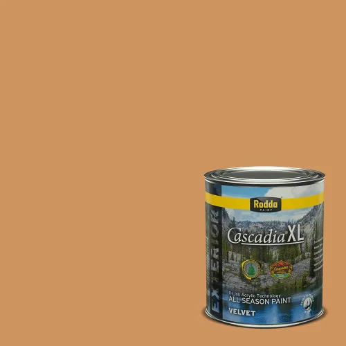 Miniatura 251 de Rodda Paint CASCADIA ZERO - Pintura plana e imprimación para interiores en uno, cuarto de galón, crema de ballet