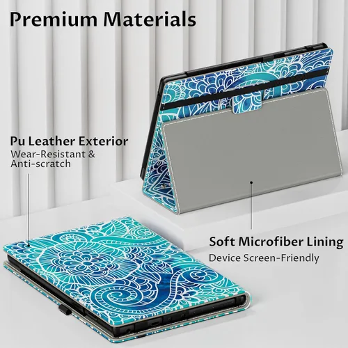 Miniatura 7 de VORI Funda para tableta Amazon Kindle Fire HD 10 (13ª/11ª generación 2023/2021) y Fire HD 10 Plus – Funda plegable delgada con función