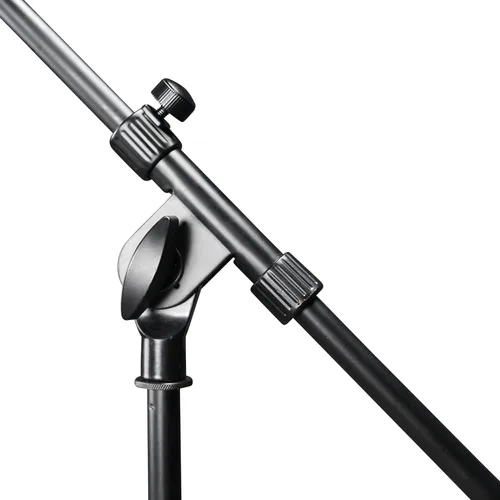 Miniatura 12 de Gator Frameworks Serie Rok-It Soporte Trípode Telescópico para Micrófono Ajustable con 32" a 62" de Altura y Brazo Extensible, Totalmente Plegable