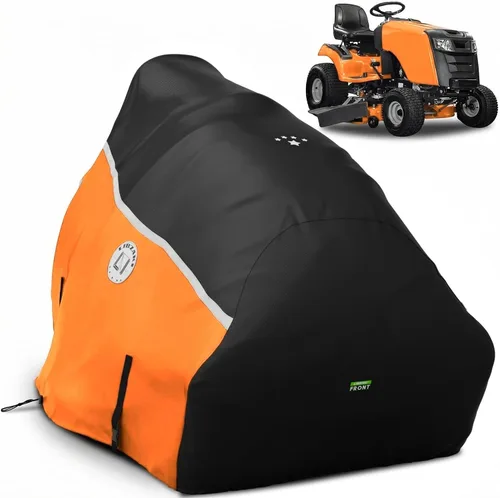 Miniatura 9 de Funda para tractor de césped de 420D, cubierta impermeable para tractor resistente, se adapta a cubiertas de hasta 54", ajuste universal para John