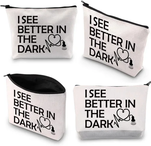 Miniatura 7 de BDPWSS Bolsa de maquillaje para ecografía, regalo para radiólogo, para ecografía, veo mejor en la oscuridad, regalo para técnico de ultrasonido, Ver