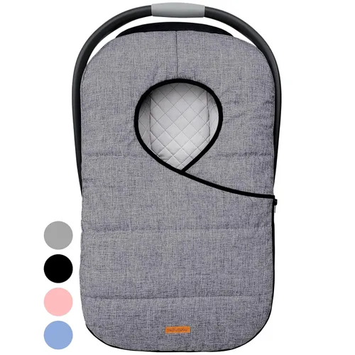 liuliuby Fundas de asiento de coche de invierno para bebé | Funda para asiento de coche infantil para bebé | Accesorios Doona | Toldo de forro polar