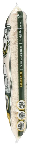 Miniatura 4 de M&S Fruge Farms Arroz blanco parroquial con alto contenido de proteínas con bajo índice glucémico, arroz blanco de grano largo cultivado localmente